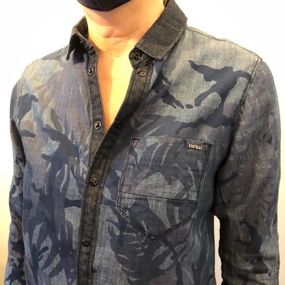 G-Star Tops - NWT. G-Star Raw Boyfriend Fit Denim Shirt